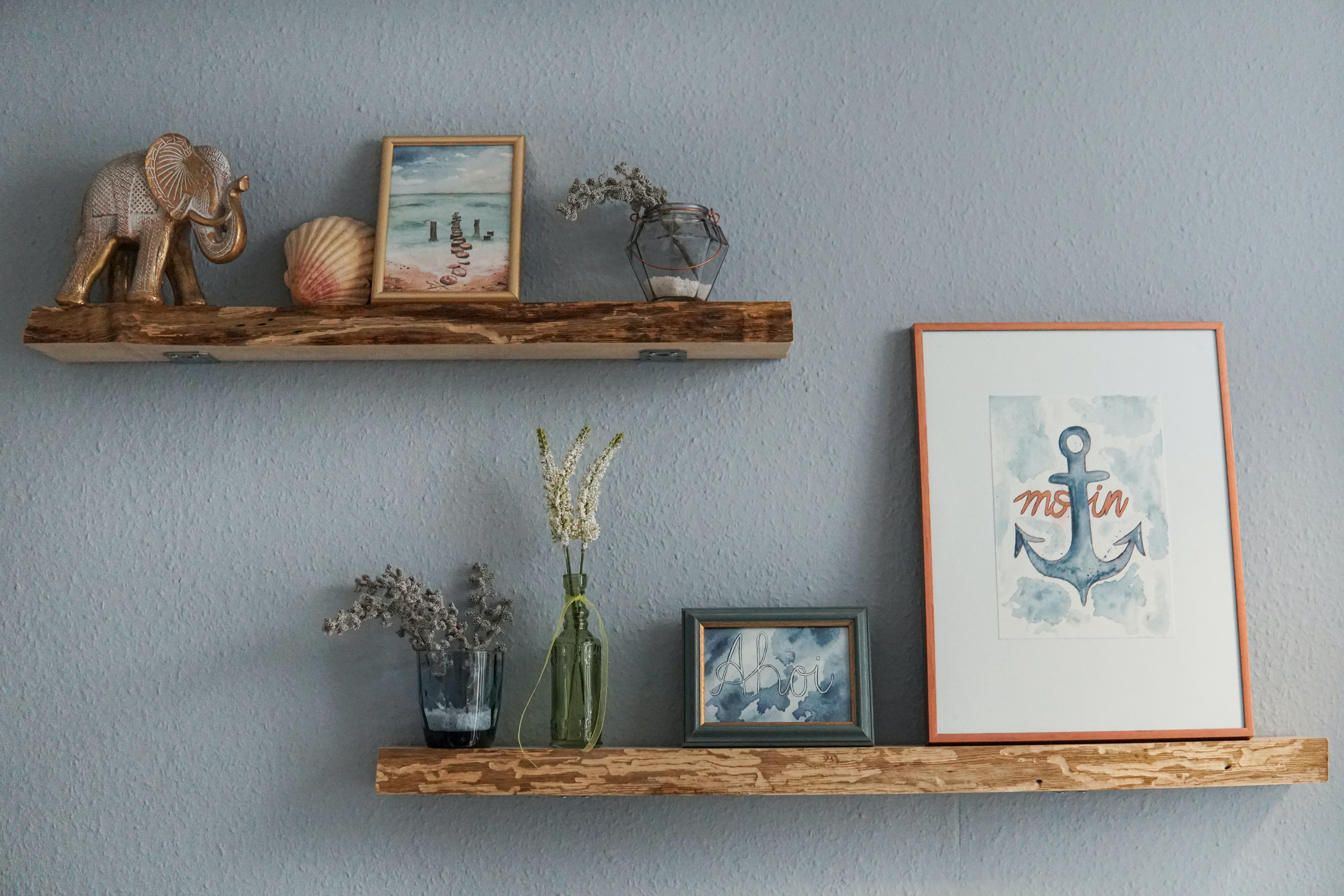 Wooden Floating shelves