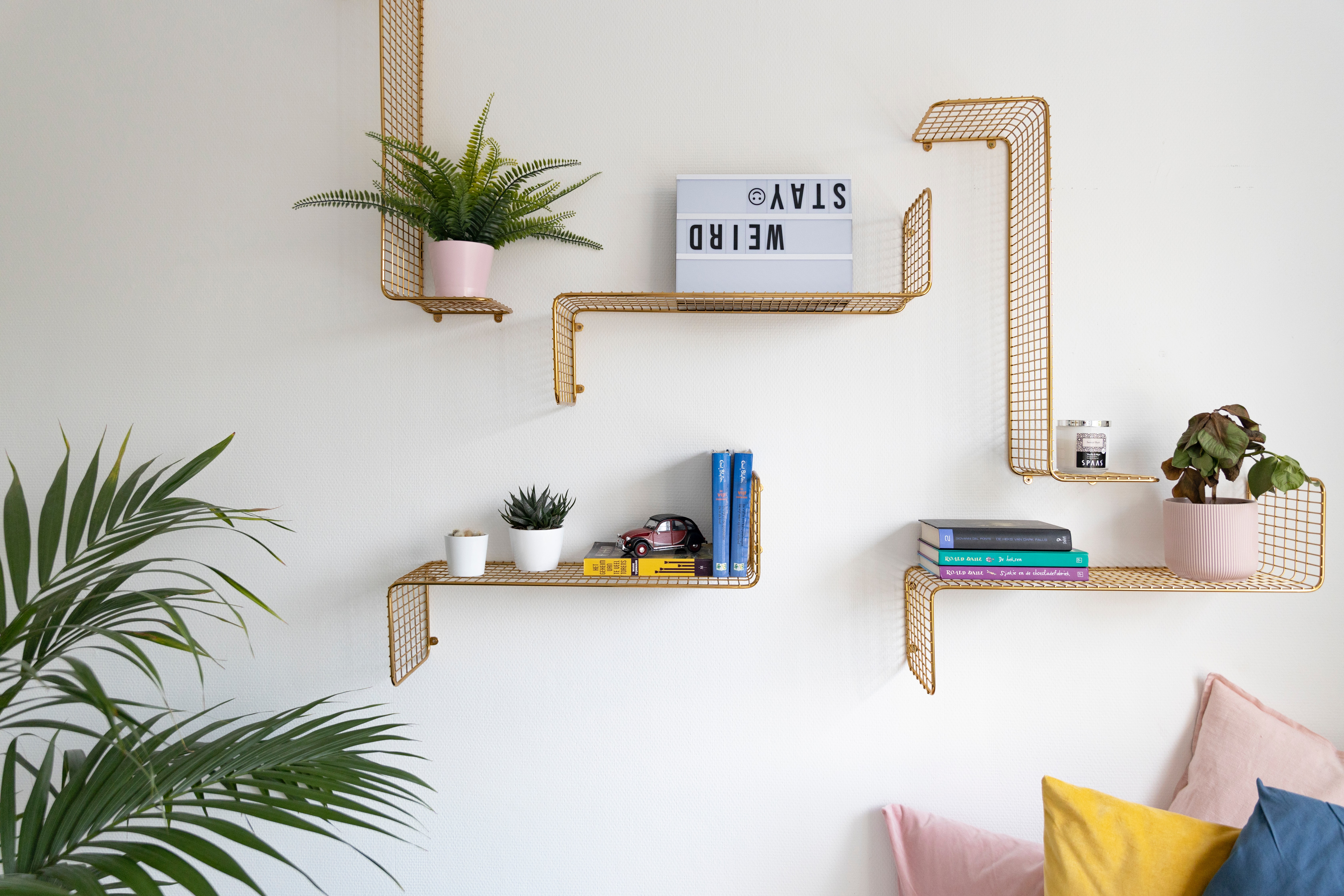 Golden Wire shelves system